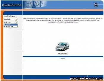 Fiat Multipla 1999-2004 - Полное руководство по эксплуатации, обслуживанию и ремонту