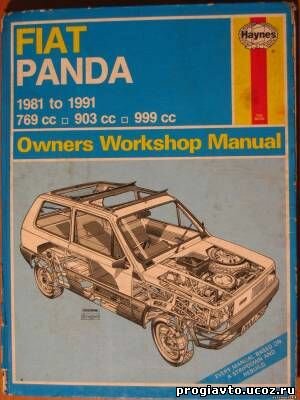 Fiat Panda Owners Workshop Manual 1981-1991