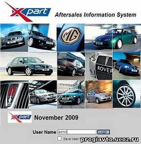 MG Rover EPC (Electronic Parts Catalog) / Aftersales Information System 01.2011. Электронный каталог запчастей.
